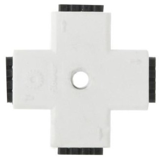 4 Pin 4 Way + Shape Female Connector for RGB LED Flexible Strip