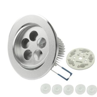 5W LED Days Lanterns Parts (Cover Parts + Aluminum Base Plate + Base + LED Lens + Aluminum Heat Sink + Screws)