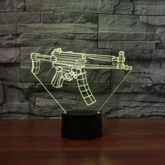 FS-4547 3D Night Light LED Acrylic Visual Light, USB & Battery Version