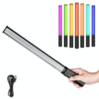 RGB 39 LEDs Photography Fill Light LED Handheld Live Stick Light