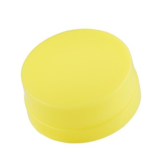 Round Light Head Universal SLR Camera Top Hot Shoe Light Soapbox, For Godox V1/AD100Pro/AD200/AD200Pro(Yellow)