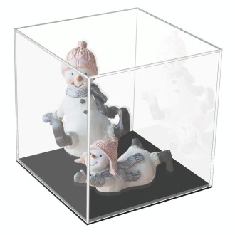 Large 24x24x24cm Clear Acrylic Camera Display Cover Plexiglass Display Case Countertop Box