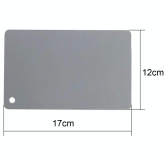 3 in 1 Black White Gray Balance Card / Digital Gray Card with Strap, Works with Any Digital Camera, File Form: RAW and JPEG, Siz