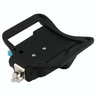 Camera Holster Waist Belt Buckle Button Fast Loading for All Camera(Black)