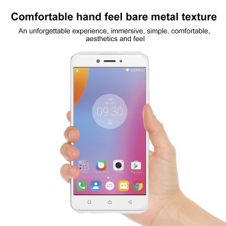 TPU Phone Case For Lenovo K6 Note(Transparent White)