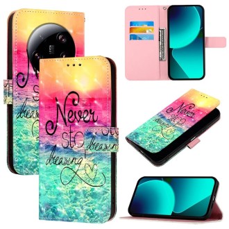 For Xiaomi 13 Ultra 3D Painting Horizontal Flip Leather Phone Case(Chasing Dreams)