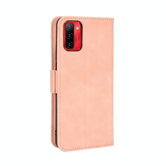 For Ulefone Note 12P Skin Feel Calf Pattern Leather Phone Case(Pink)