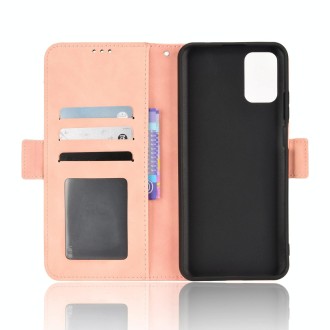 For Ulefone Note 12P Skin Feel Calf Pattern Leather Phone Case(Pink)