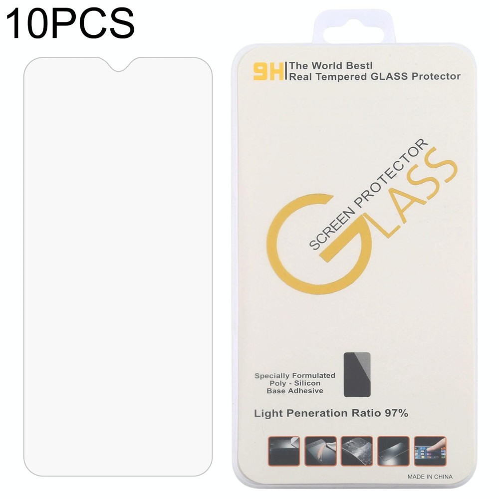 For Ulefone Note 7P 10 PCS 0.26mm 9H 2.5D Tempered Glass Film