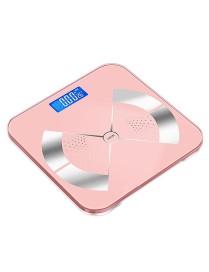 Home Weight Scale Accurate Healthy Body Fat Scale, Size: 28x28cm(Battery Version Pink)