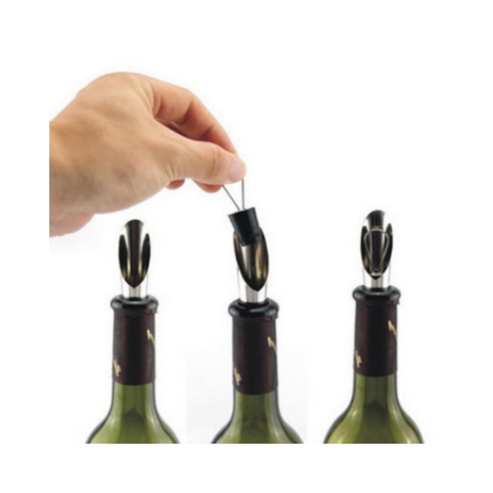 One Pair Stainless Steel Pourers(One Size)