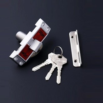 Zinc Alloy Slot-free / Punching 90 Degrees Right Angle Migration Door Hook Lock