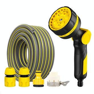 10 Functional Watering Sprinkler Head Household Water Pipe, Style: D6+4 Connector+40m 4-point Tube 