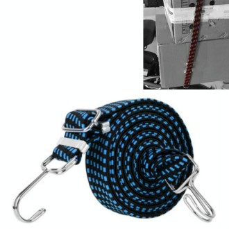 Bicycle Binding Rope Widening And Thickening Multi-Purpose Elastic Elastic Luggage Rope Shelf Rope, Length:3m(Blue)