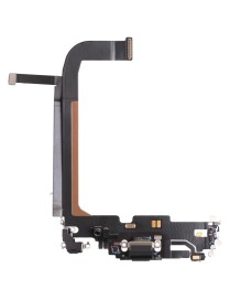 Original Charging Port Flex Cable for iPhone 13 Pro Max(Black)
