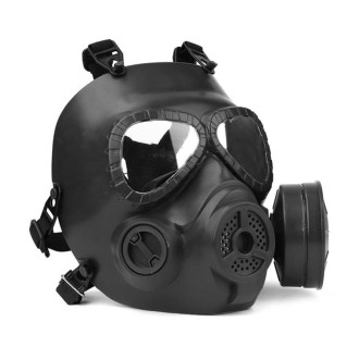 M04 Gas Mask Use For Competition Dummy Gas Mask Wargame Cosplay Mask(Black)