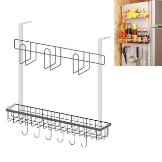 Multi-layer Fridge Storage Rack Side Shelf Sidewall Holder Multi-function Kitchen Organizer Household, Size:AC