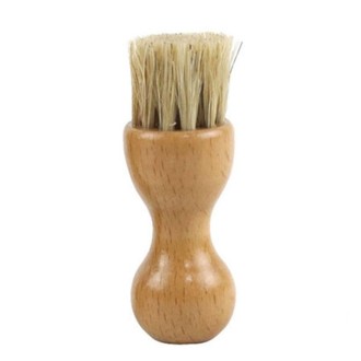 Hutcar Gourd Beech Pig Brush Oil Polished To Gray Multi-Function Brush(Log)