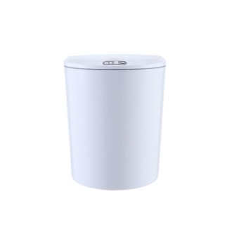 EXPED SMART Desktop Smart Induction Electric Storage Box Car Office Trash Can, Specification: 5L USB Charging (White)