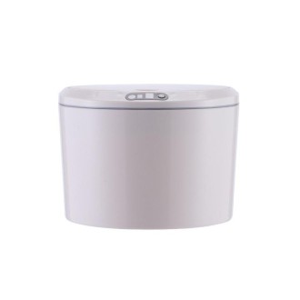 EXPED SMART Desktop Smart Induction Electric Storage Box Car Office Trash Can, Specification: 3L Battery Version (Khaki)