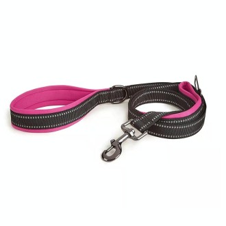 Anti-break Pet Leash Car Dual-purpose Reflective Seat Belt, Size: XL(Rose Red)