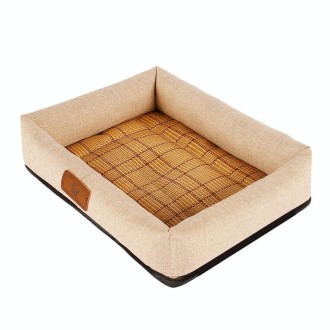 YD-XD03 Summer Pet Breathable Cooler Mat Pet Bed, Size: 40x30cm(Khaki)