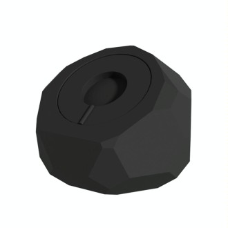 Diamond-shaped 2 in 1 Wireless Charging Silicone Base(Black)