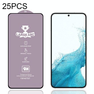 For Samsung Galaxy S22 5G 25pcs 9H HD Alumina Tempered Glass Film