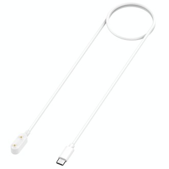 For Huawei Watch Fit3 / Honor Choice Haylou Watch USB-C / Type-C Port Watch Charging Cable(White)