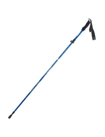 TANERDD TR-D0001 Trekking Poles Aluminum Alloy Folding Outdoor Handrails Trekking Walking Sticks(Long Model (Sky Blue))