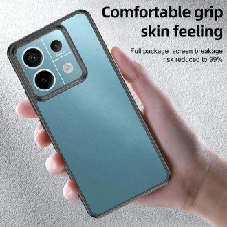 For Xiaomi Redmi Note 13 Pro Armor Clear TPU Hard PC Phone Case(Clear)