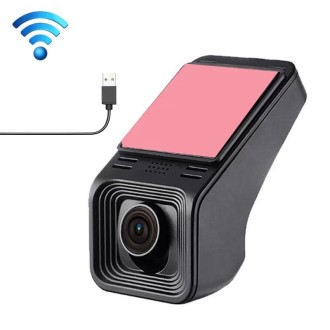 M8 Hidden Driving Recorder WiFi Phone Connecting Car Parking Monitoring 1080P HD Recorder(Without Button+USB Long Line)