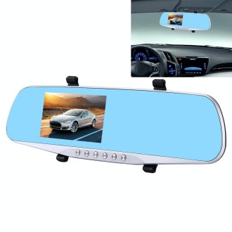 G832 HD 1080P 4.3 inch Screen Display Rearview Mirror Vehicle DVR, Novatek 96223 Programs, 170 Degree A+ Wide Angle Viewing, Sup