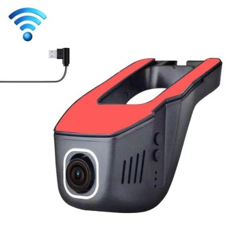 M1 Hidden Driving Recorder WiFi Phone Connecting Car Parking Monitoring 1080P HD Recorder(Without Button+USB Short Line)