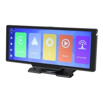 P901S 9 inch HD Front Rear Double Recording Wireless Car Driving Recorder Navigation Carplay