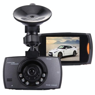 Car DVR Camera 2.7 inch LCD 480P 1.3MP Camera 120 Degree Wide Angle Viewing, Support Night Vision / Motion Detection / TF Card /