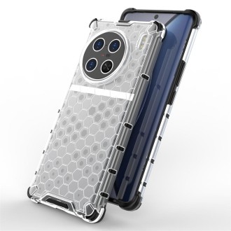 For vivo X90 Pro Honeycomb Shockproof Phone Case(Blue)