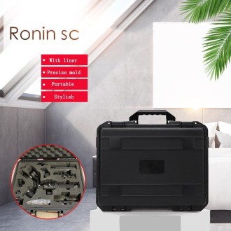 Explosion-Proof Shockproof Waterproof Box Bag For DJI Ronin SC(Black)