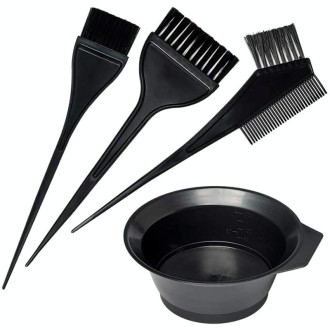 Hair Dyeing Salon Comb Tool Set Hair Salon Mixing Bowl Care Brush