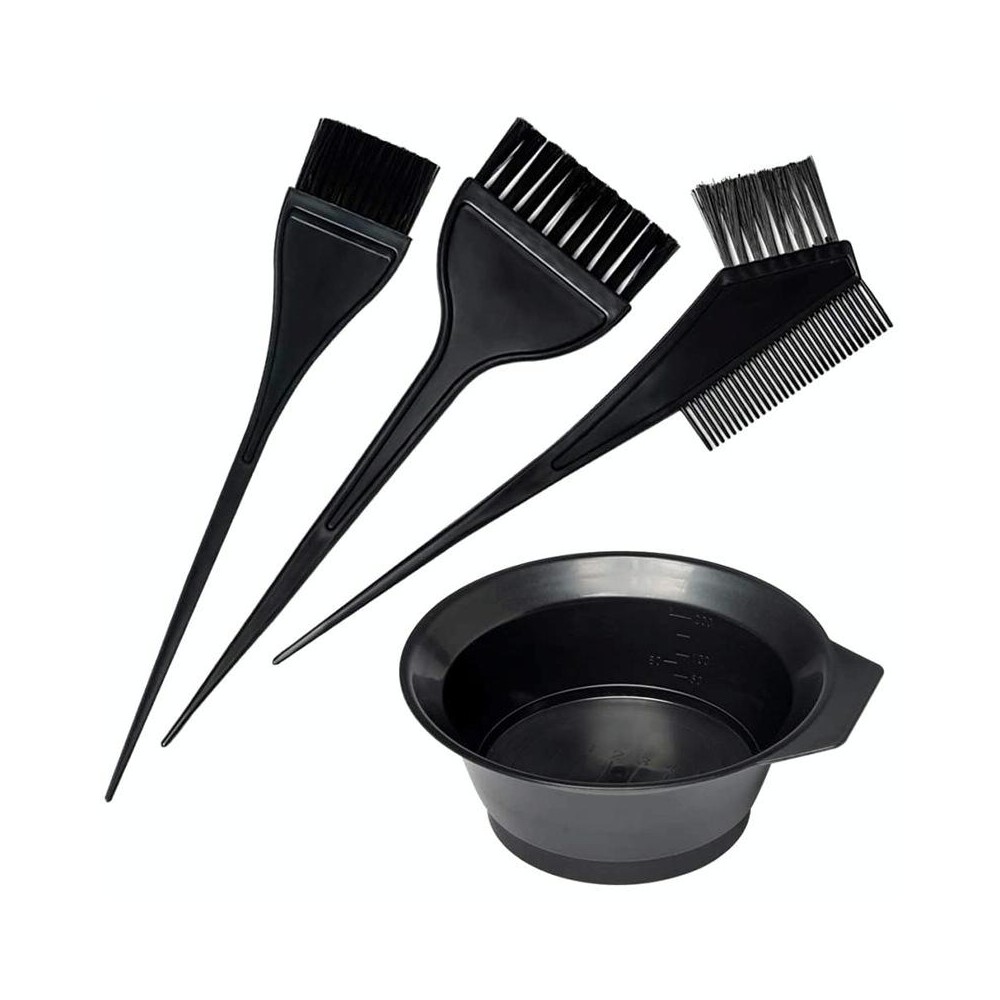 Hair Dyeing Salon Comb Tool Set Hair Salon Mixing Bowl Care Brush