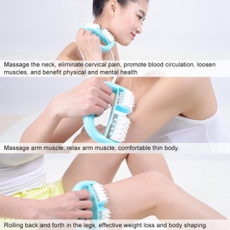 Body Mini Roller Meridian Massager(Green Dot)