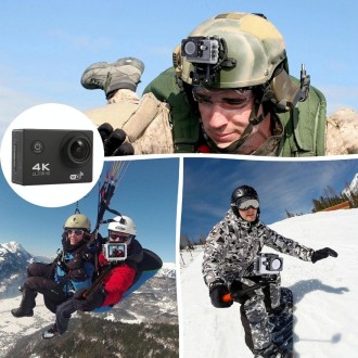 F60 2.0 inch Screen 170 Degrees Wide Angle WiFi Sport Action Camera Camcorder with Waterproof Housing Case, Support 64GB Micro S