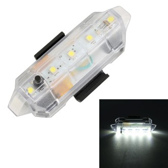 Bicycle USB Rechargeable Taillight LED Tail Lamp (White Light)