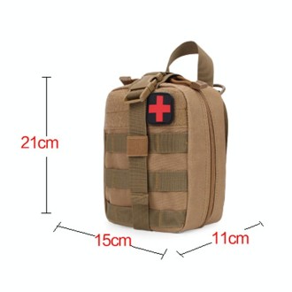 Outdoor Travel Portable First Aid Kit (Khaki)