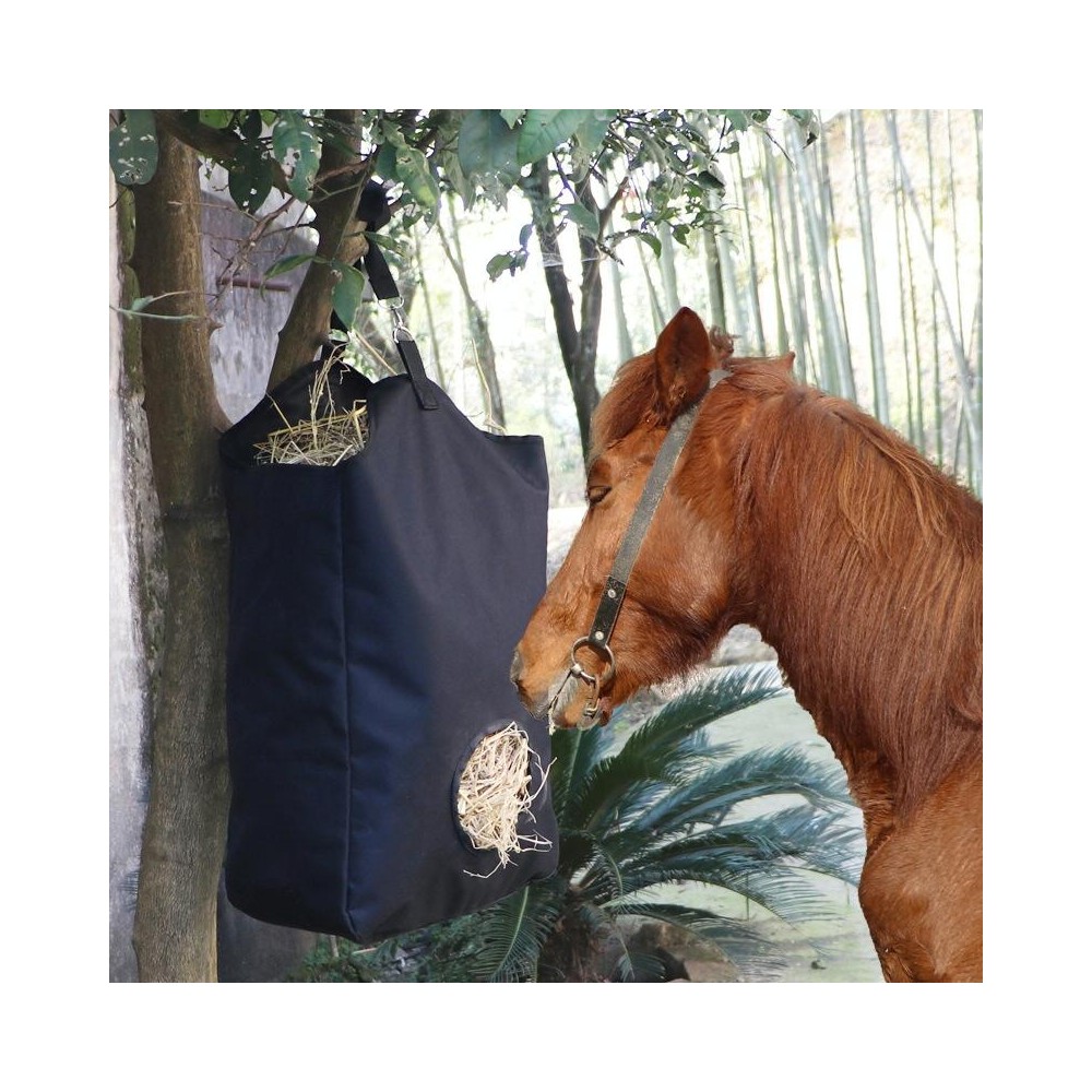 Hay Bag Feeding Horse Bag Stable Large Bag Convenient Horse Straw Bag