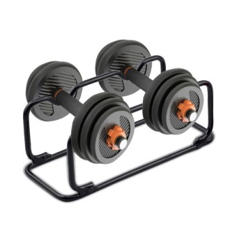 Gym Vertical Dumbbell Rack Dumbbell Holder, Specification: Small (Black)