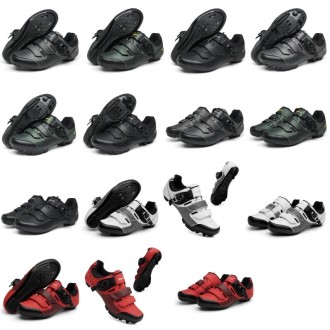 9909 Outdoor Bicycle Riding Hard-Soled Power-Assisted Shoes, Size: 36(Highway-Black)