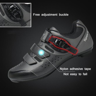 9909 Outdoor Bicycle Riding Hard-Soled Power-Assisted Shoes, Size: 36(Highway-Black)