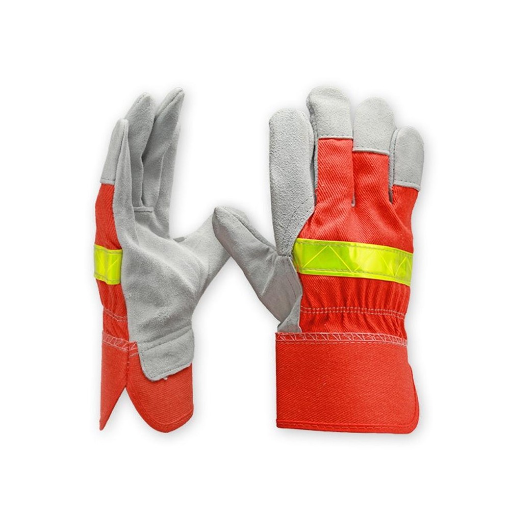 A2604 Cowhide Firefighting Gloves Gardening Protection Labor Welding Gloves