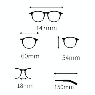 Literary Retro Anti-Blue Light Glasses Frame Light Polygonal Frame Flat Lens Eyeglass(Matte Gray)